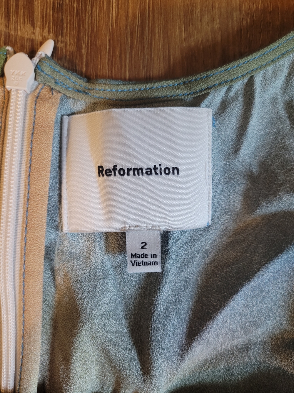 Reformation Multi-Color Mini Dress - Picture 6 of 11
